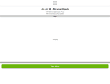 Tablet Screenshot of jinjin98restaurant.com